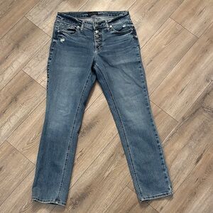 Silver Jeans Women's Classic Blue Straight Jeans (Most Wanted Straight) Size 29